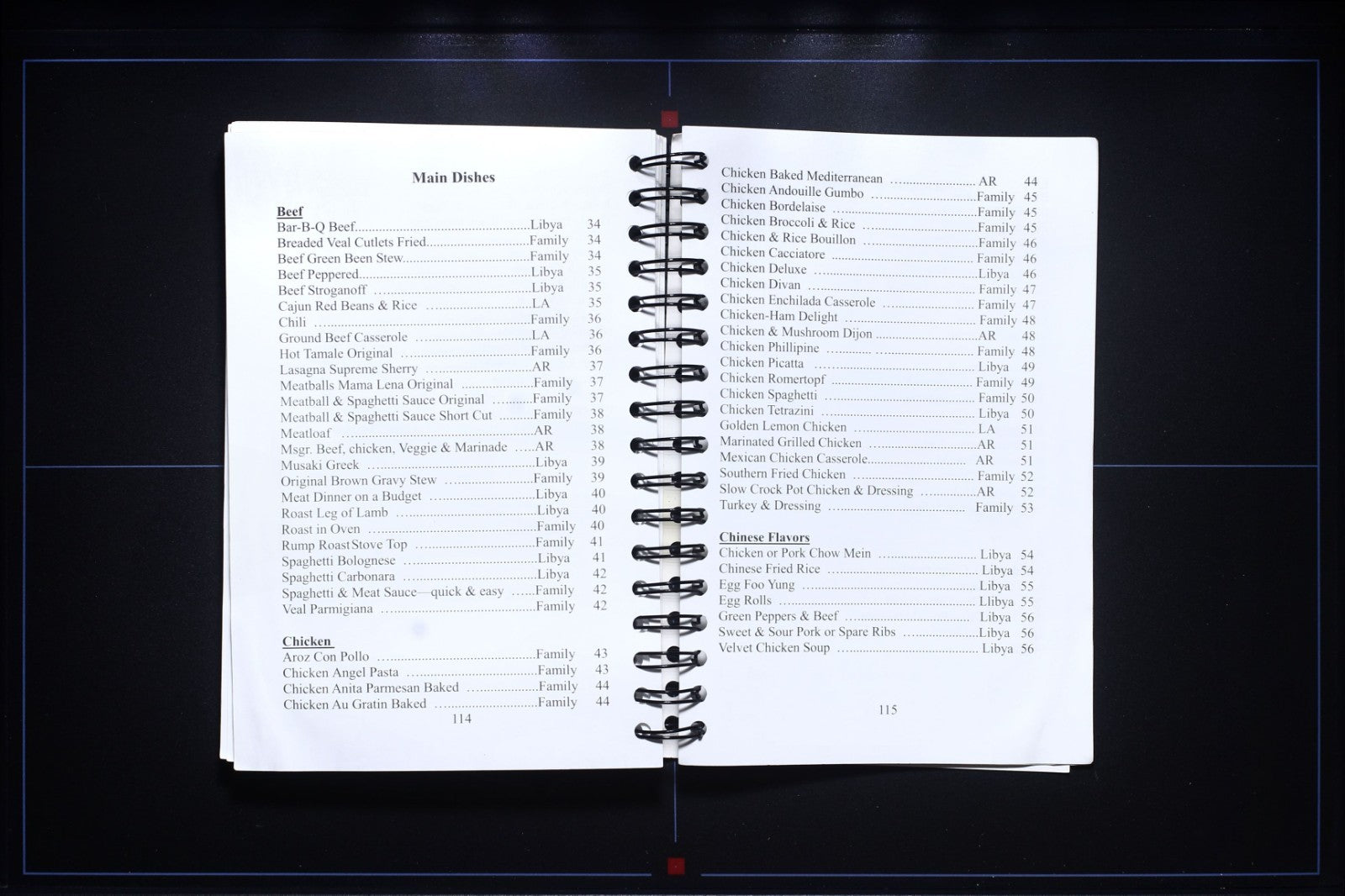 Marino's Sunday Dinner - Springdale, AR - Signed - Family Compilation Cookbook