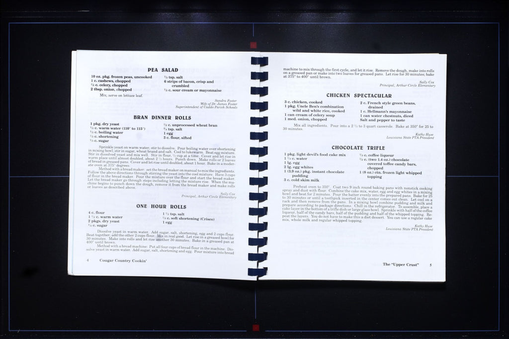 Arthur Circle Elementary Cookbook - Shreveport, Louisiana (LA) - Vintage Recipes