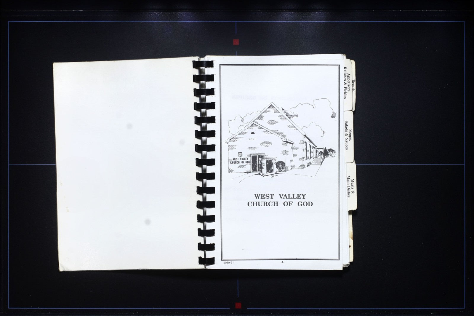 West Valley Church of God - Unknown Locale - Vintage Cookbook