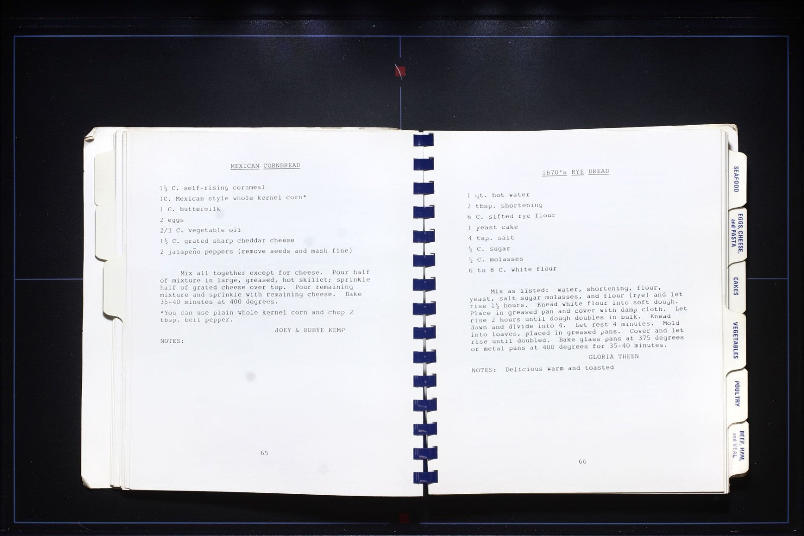 Swift 20th Anniversary Cookbook - Vintage Recipes - Old Style Font