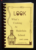 Haderlein School Cookbook (1998) - Vintage Kansas Recipes 
