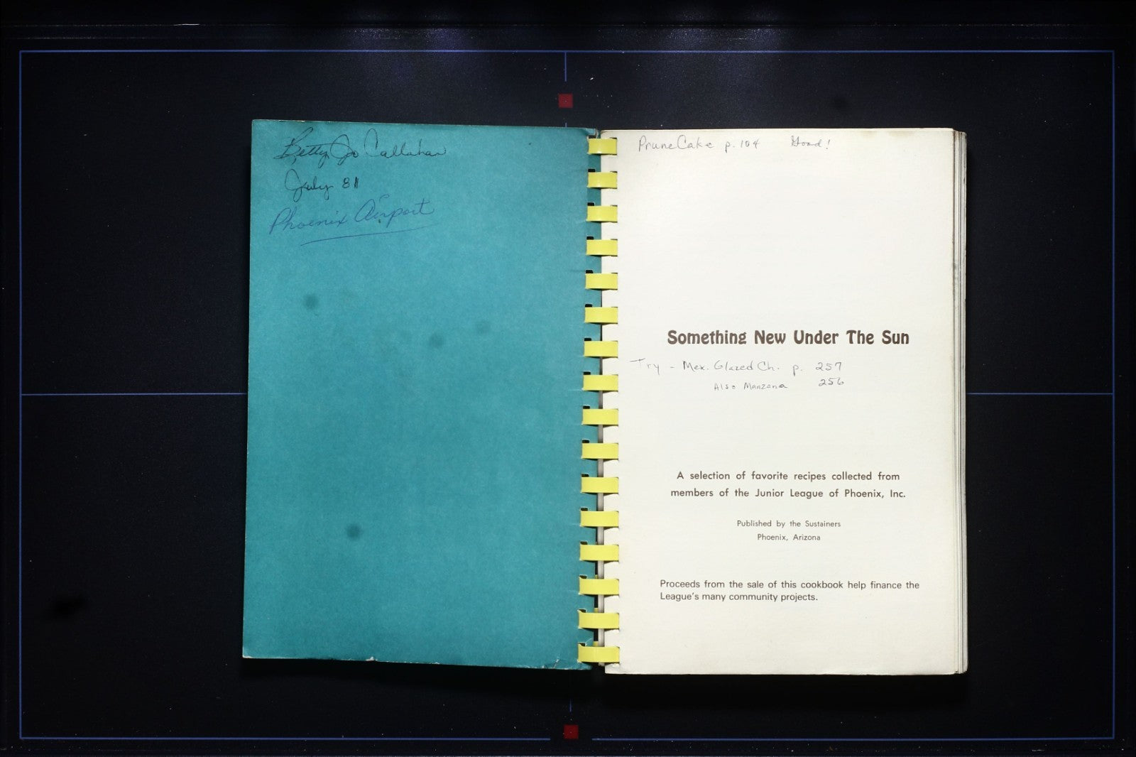 Junior League of Phoenix Cookbook (1979) - Arizona (AZ) - Vintage Recipes