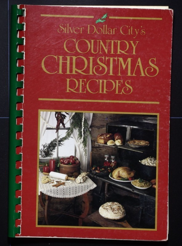 Silver Dollar City Country Christmas Recipes (1989) - Thin Vintage Cookbook