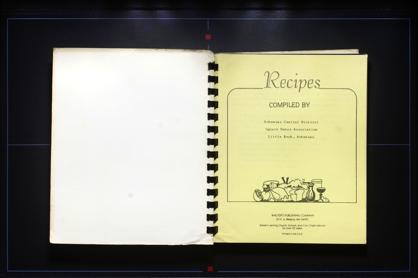 Arkansas Square Dancers - Vintage Cookbook - Little Rock, AR - Southern Recipes