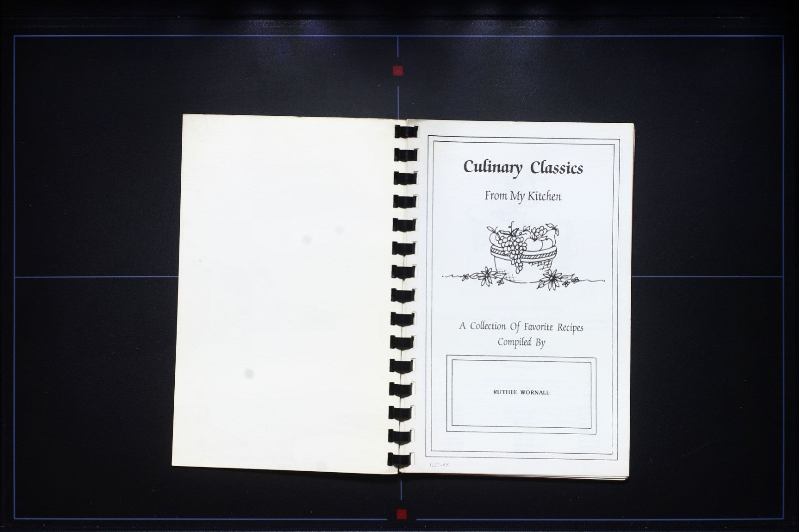 Three Ingredient Cookbook - Ruthie Wornall - Vintage Recipes - Thin Book