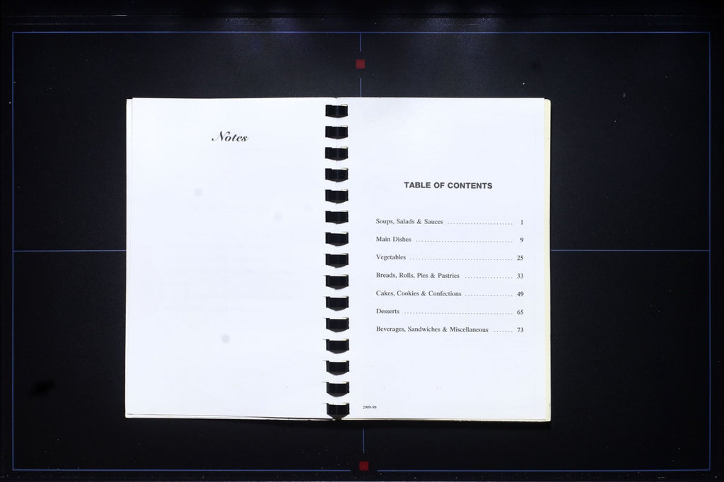 Eastlawn Freewill Baptist Church Cookbook - Unknown Locale - Thin Book