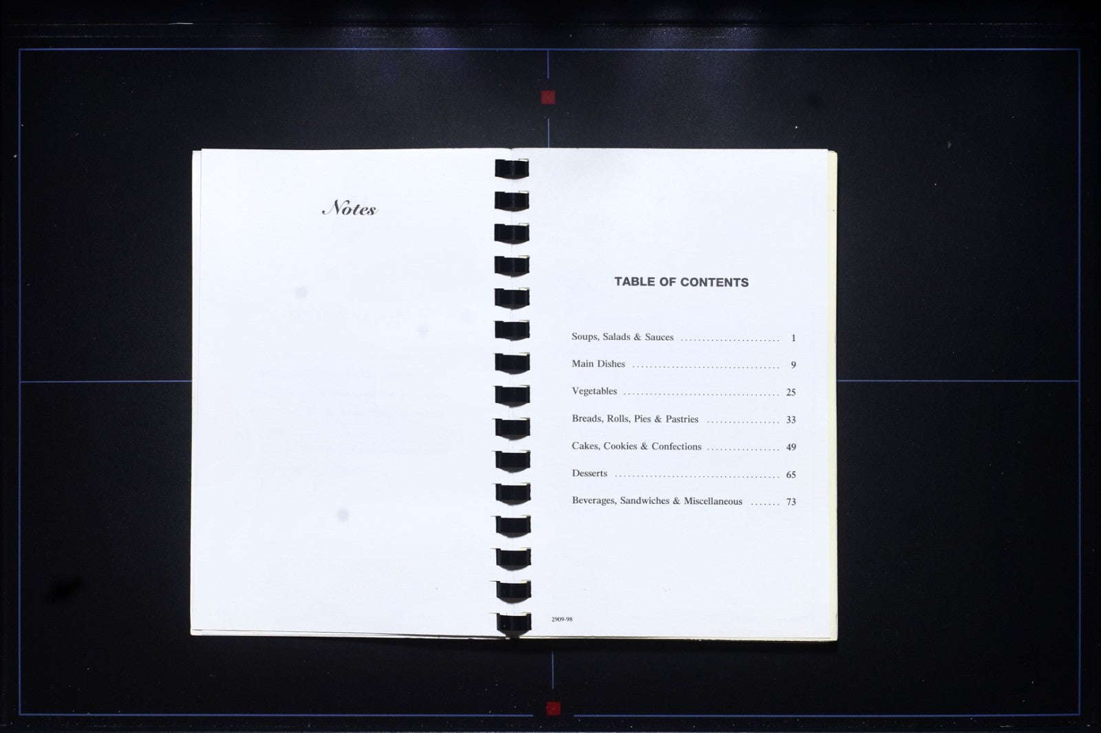 Eastlawn Freewill Baptist Church Cookbook - Unknown Locale - Thin Book