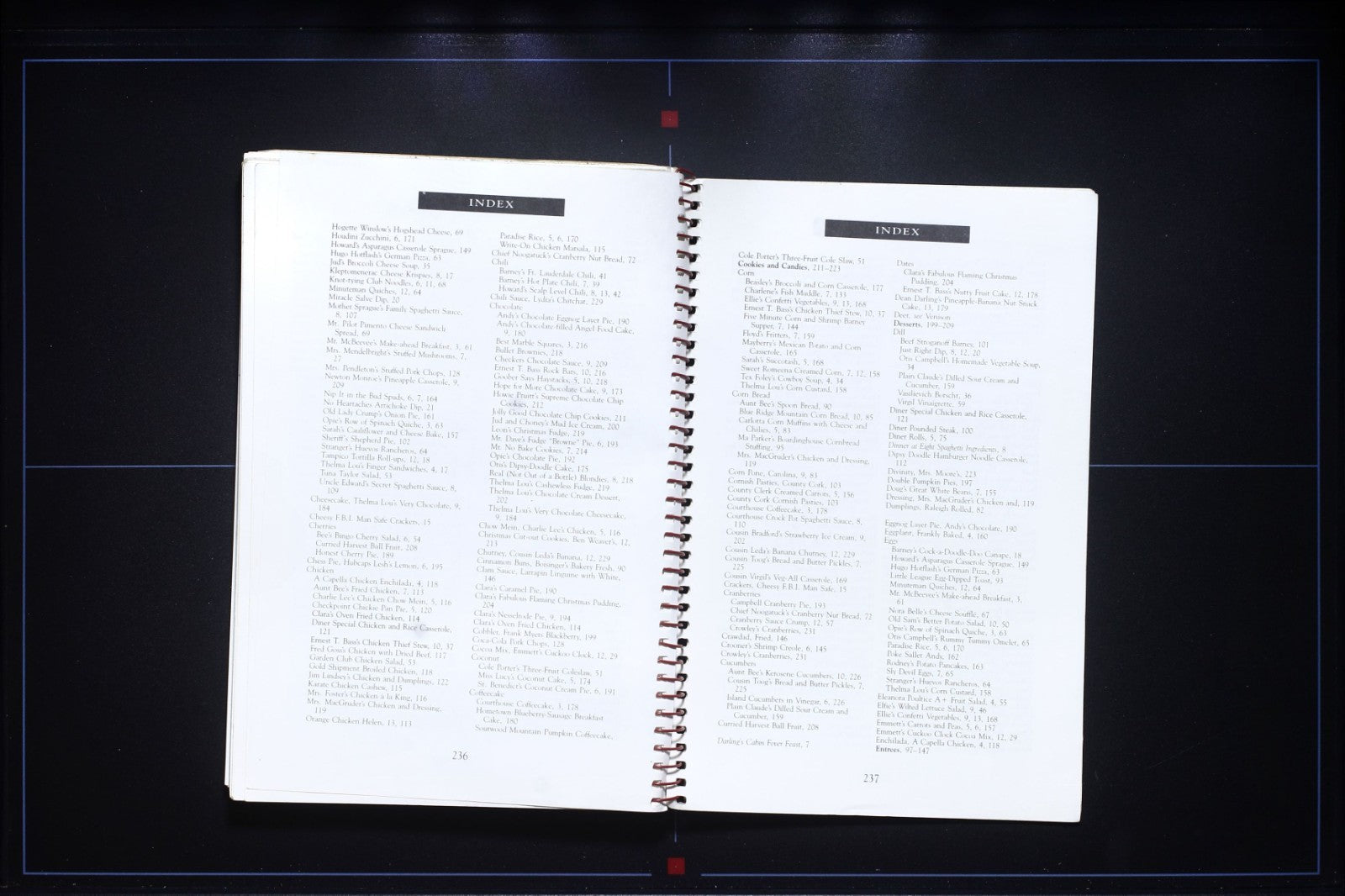 Aunt Bee's Mayberry Cookbook (1991)  - Spiral - Vintage Pop Culture Recipe Book