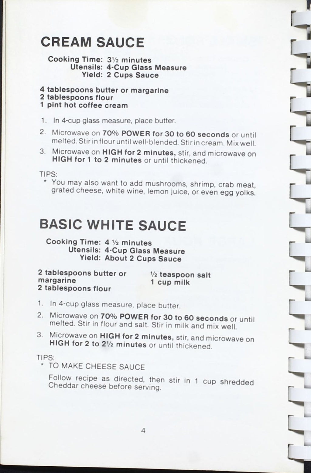 Tony Chachere's Microwave Cajun Country Cookbook - Plastic Comb Binding