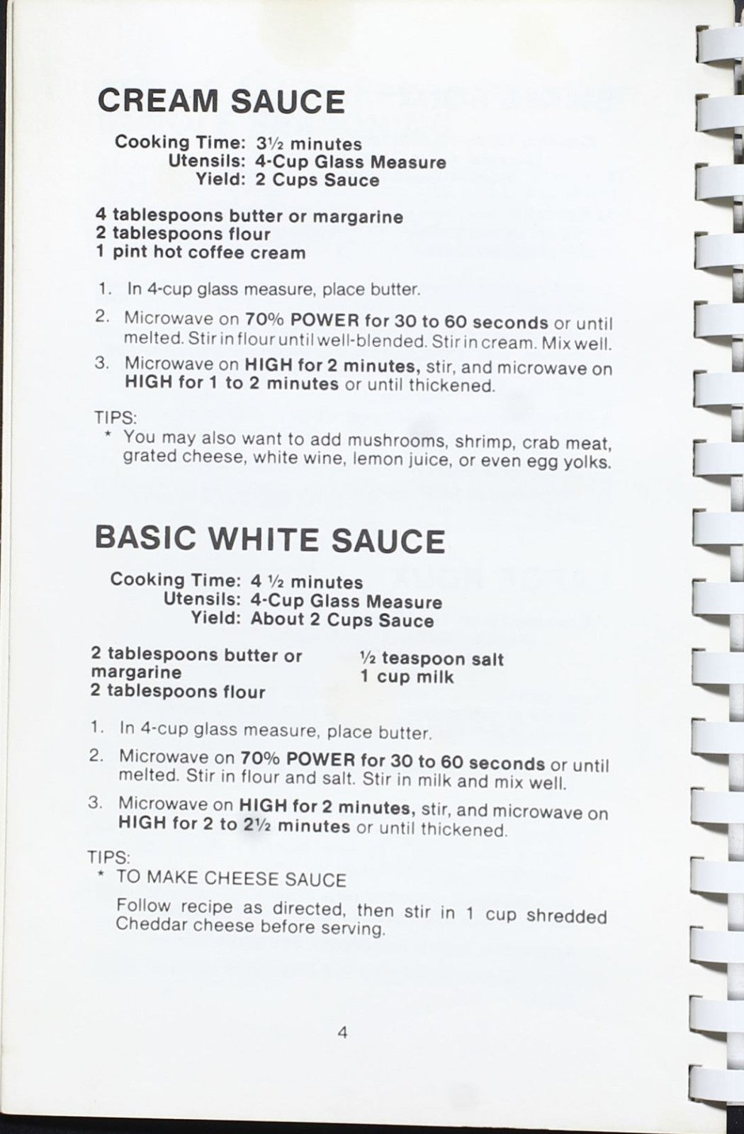 Tony Chachere's Microwave Cajun Country Cookbook - Plastic Comb Binding