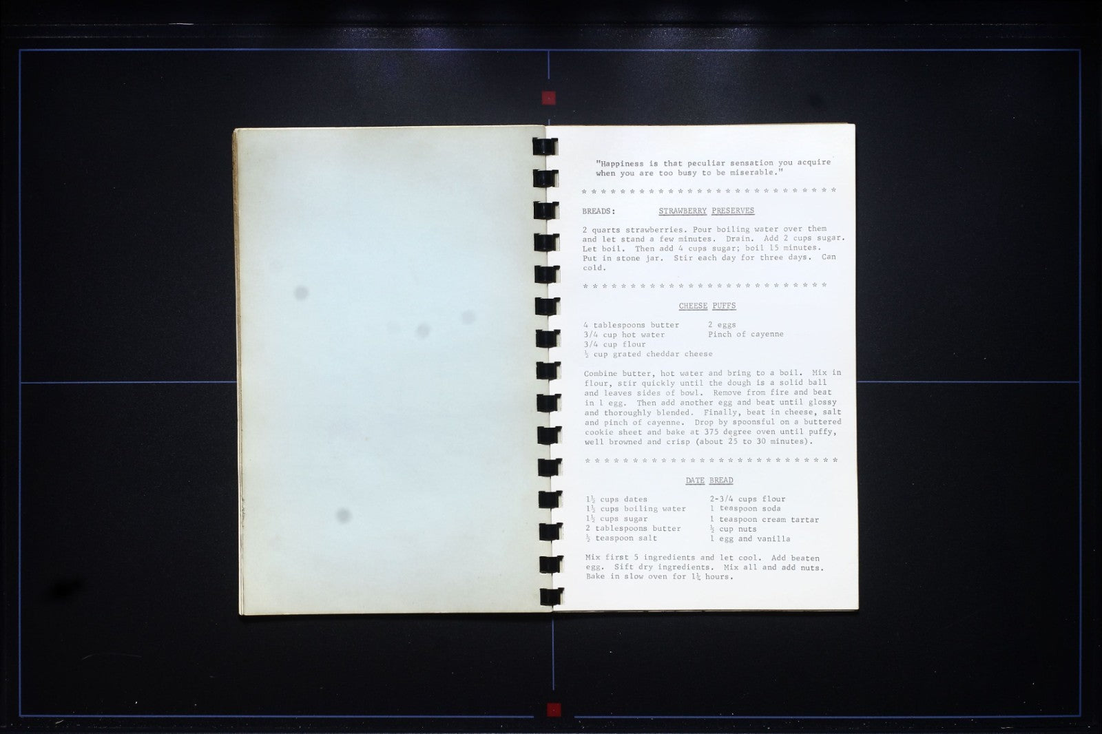 Mom Farmer's Fancies for Finicky Folk Cookbook - Thin Vintage Recipes