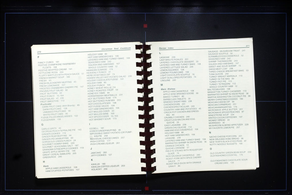 Christmas Seal Cookbook - Lung Association of Arkansas - Vintage Recipes