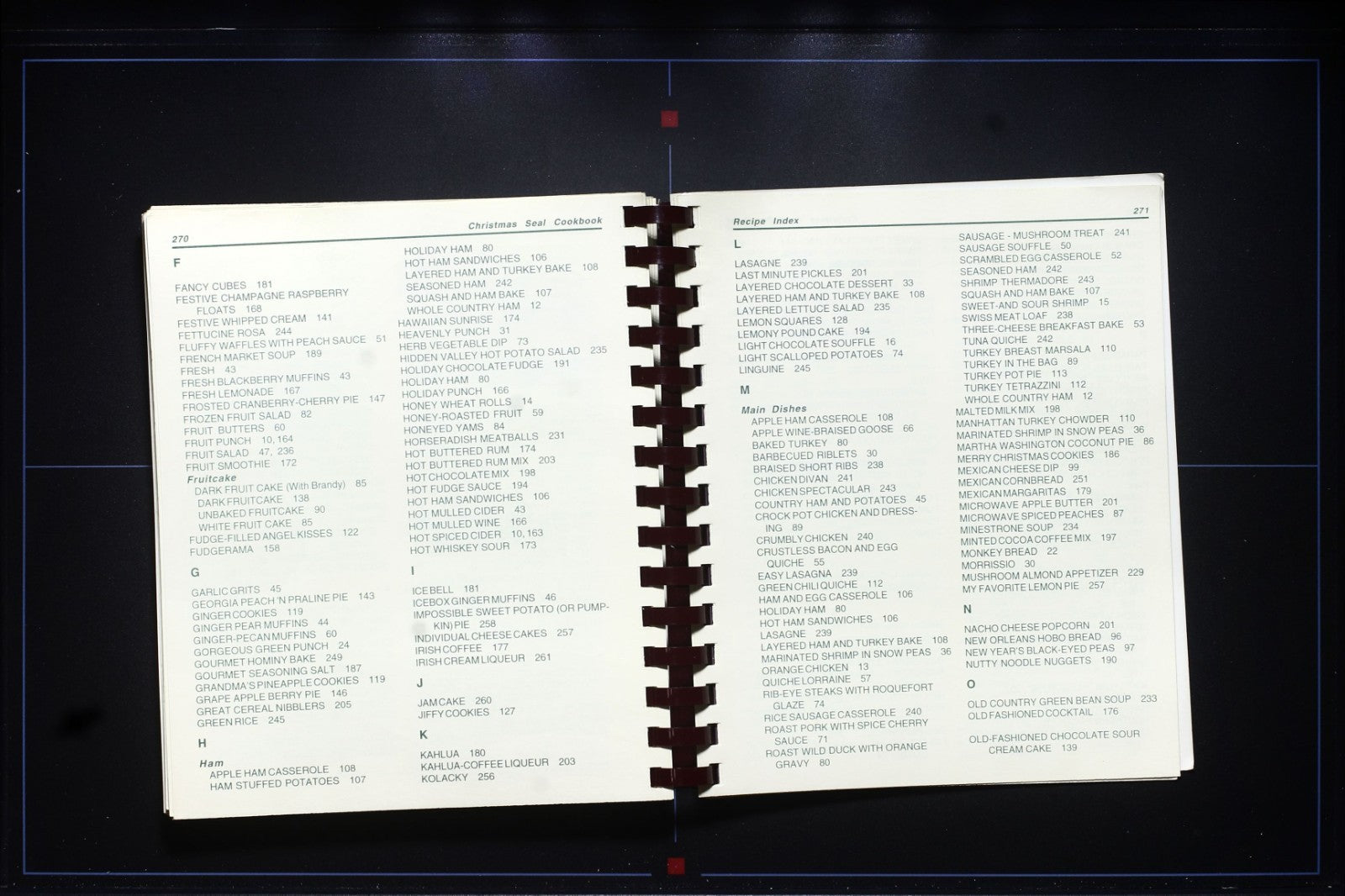 Christmas Seal Cookbook - Lung Association of Arkansas - Vintage Recipes