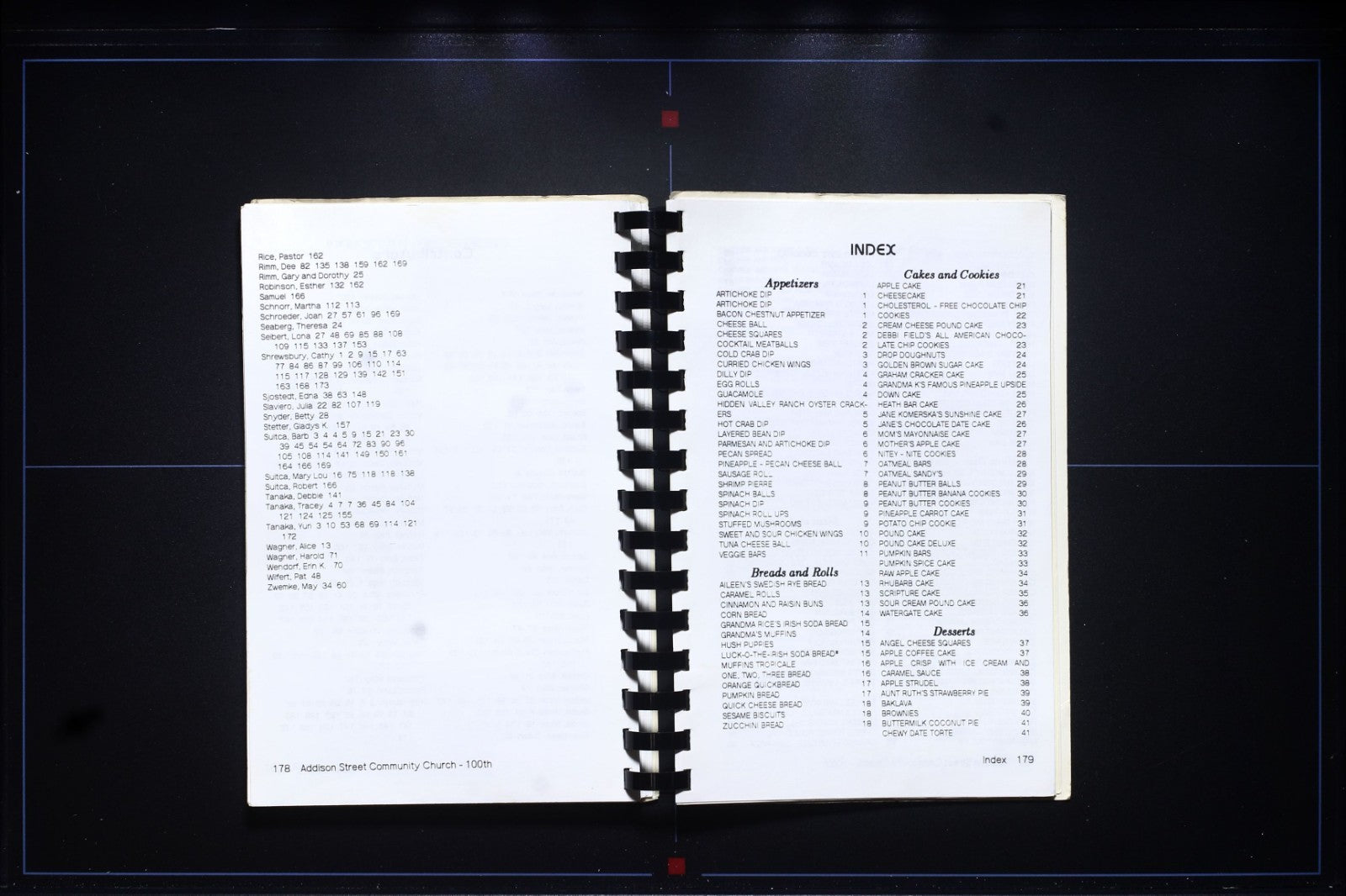 Addison Street Community Church Cookbook (1993) - Chicago, Illinois - Vintage