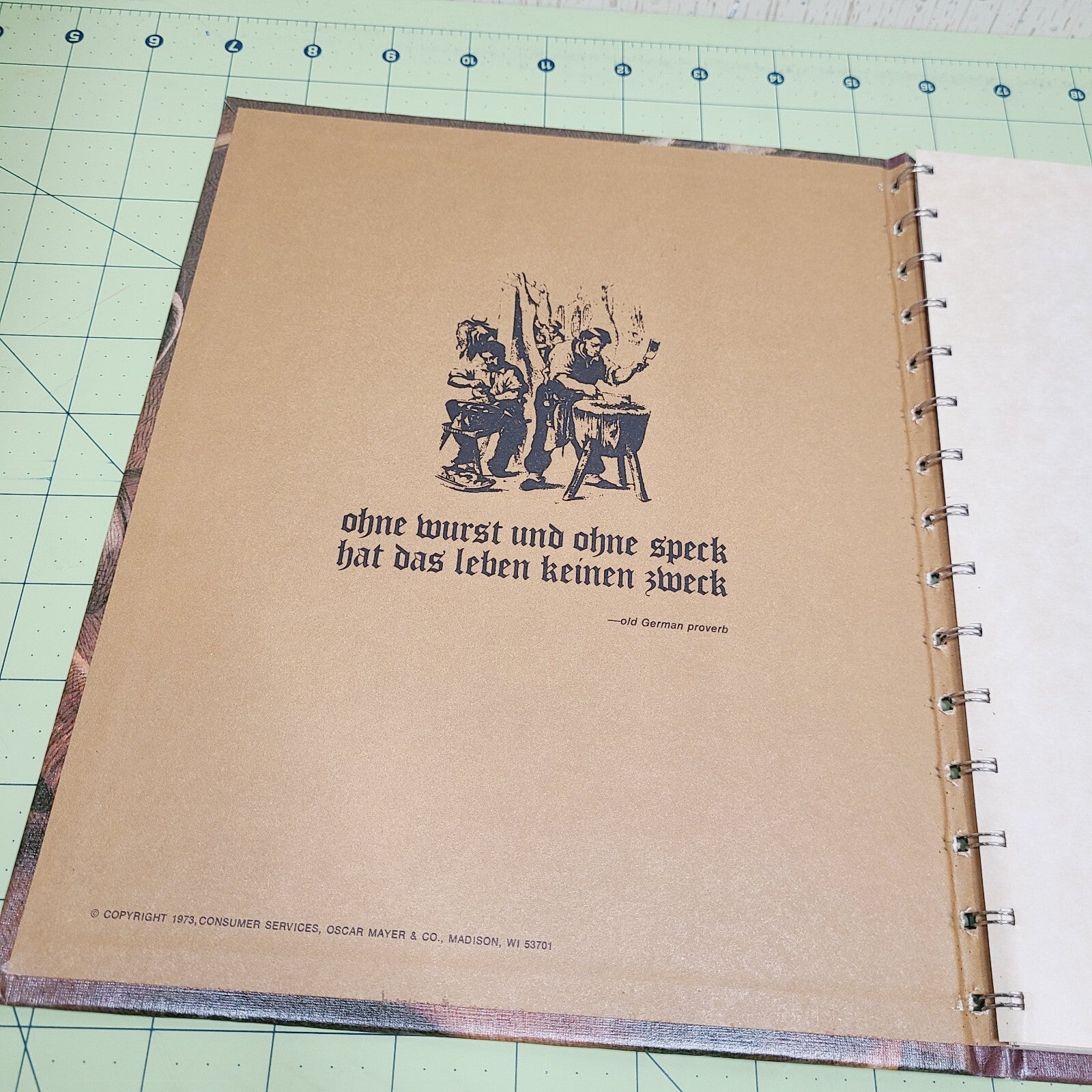 All About Sausage: Oscar Mayer (1973) - Vintage Hardcover Cookbook 