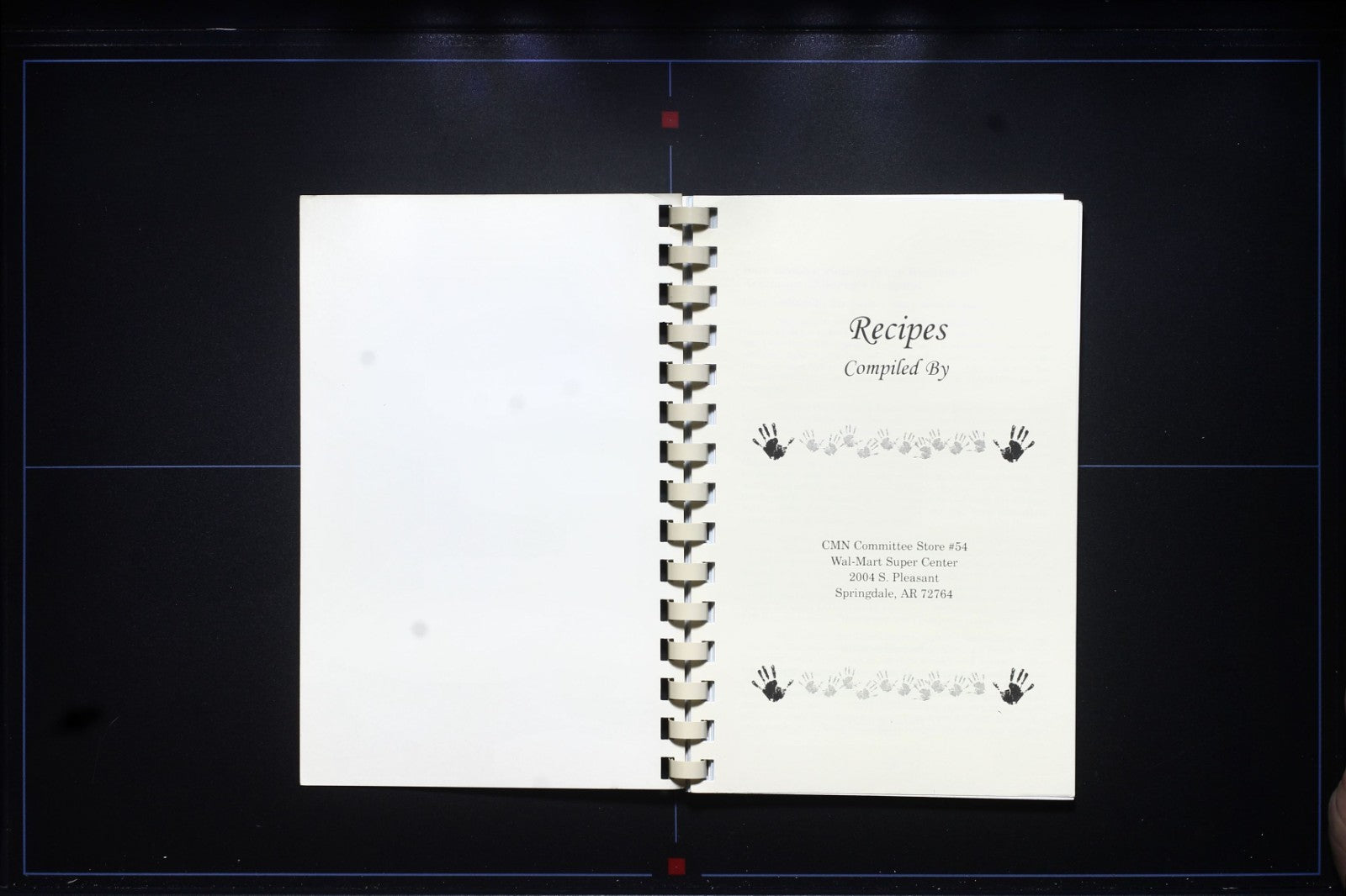 Walmart Supercenter CMN Cookbook - Springdale, Arkansas - Vintage Recipes