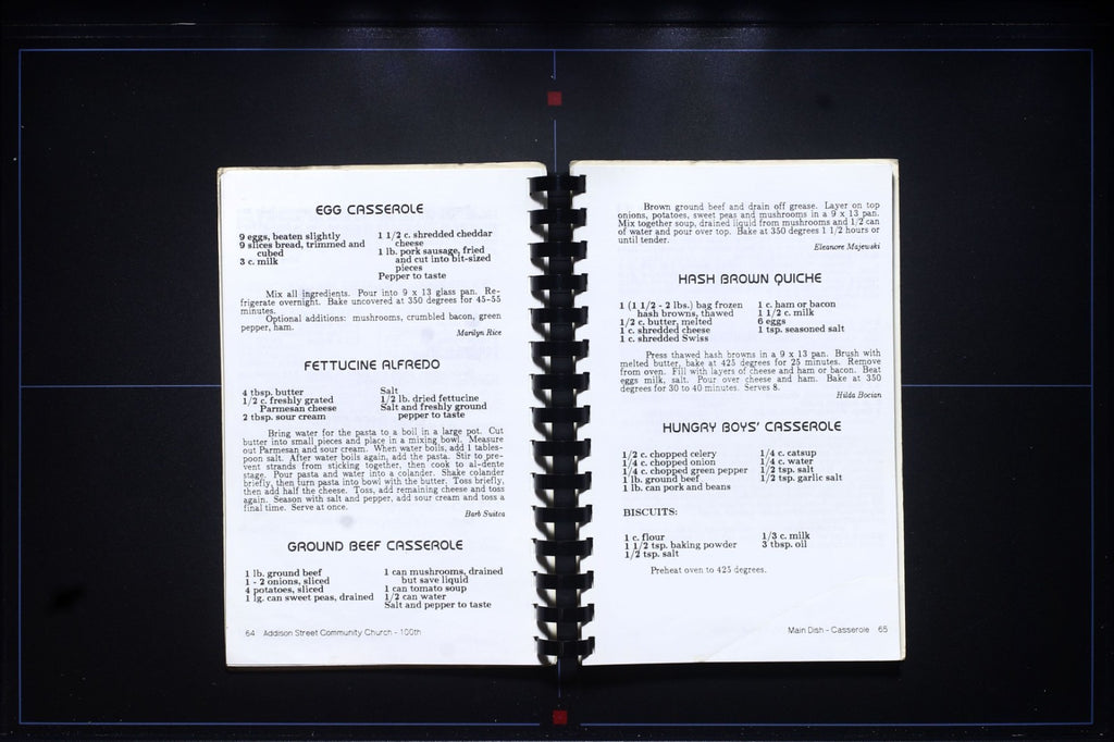 Addison Street Community Church Cookbook (1993) - Chicago, Illinois - Vintage