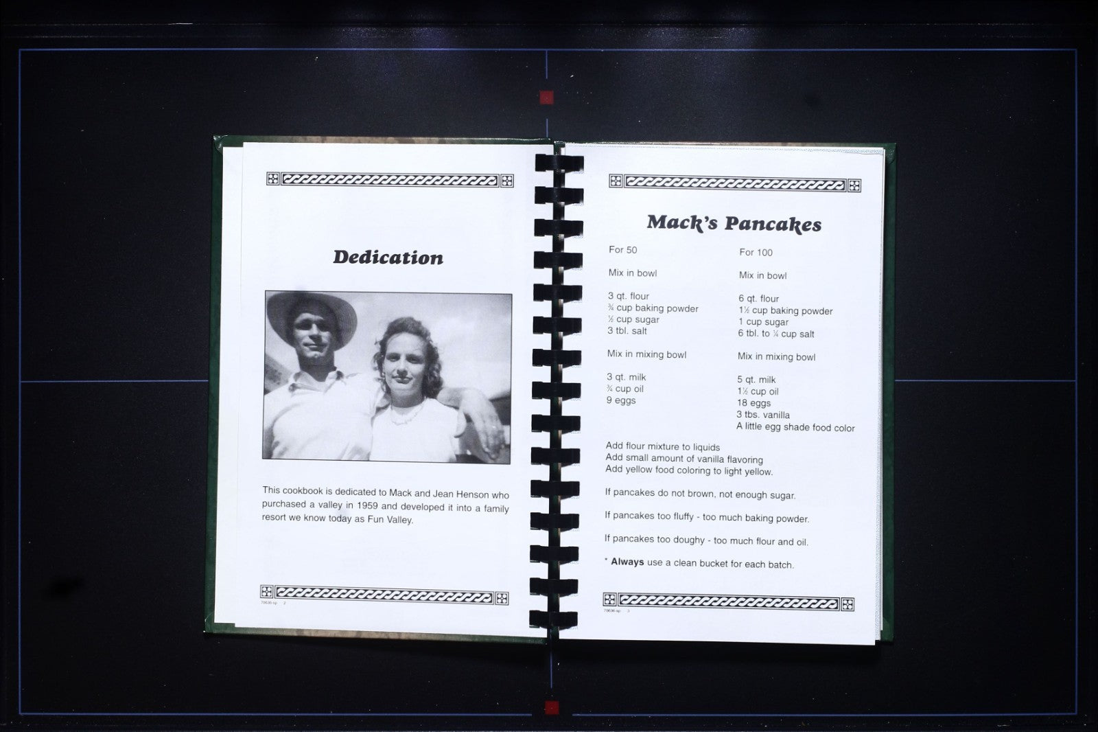 Fun Valley Resort Cookbook (2006) - South Fork, Colorado - Vintage Recipes