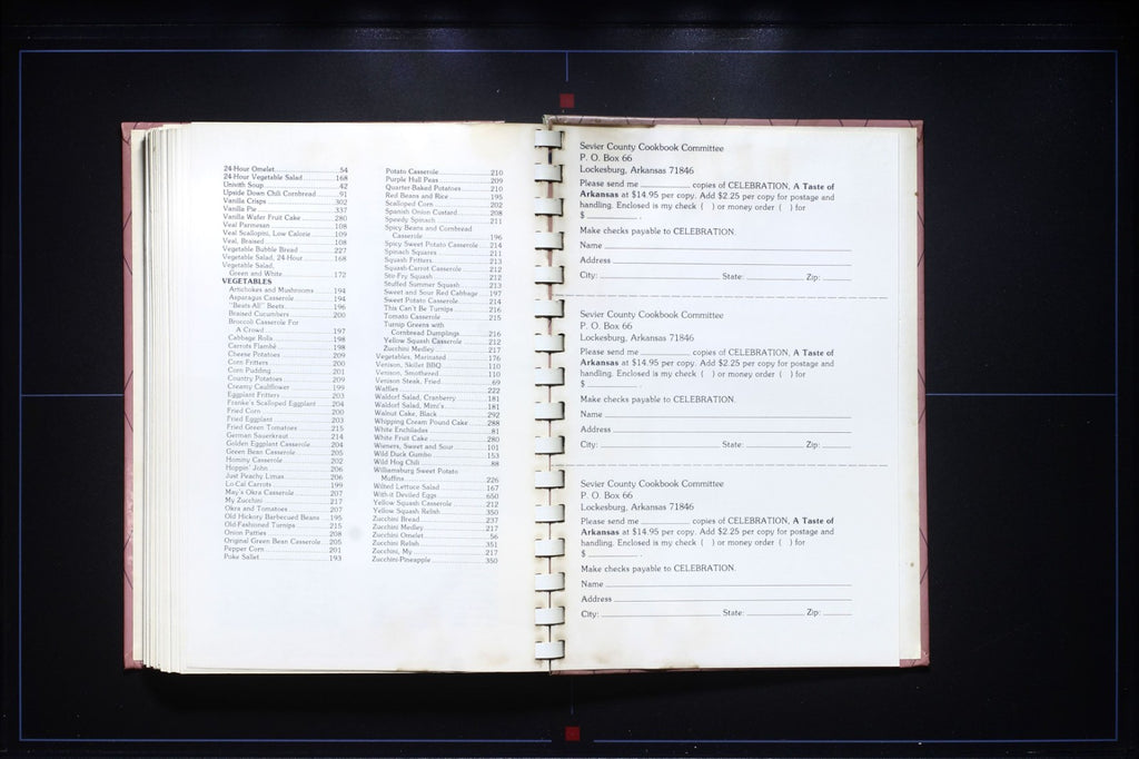 Arkansas Sesquicentennial Cookbook - Celebration (1986) - Vintage Recipes