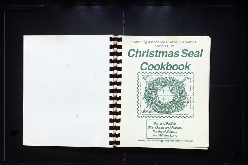 Christmas Seal Cookbook - Lung Association of Arkansas - Vintage Recipes