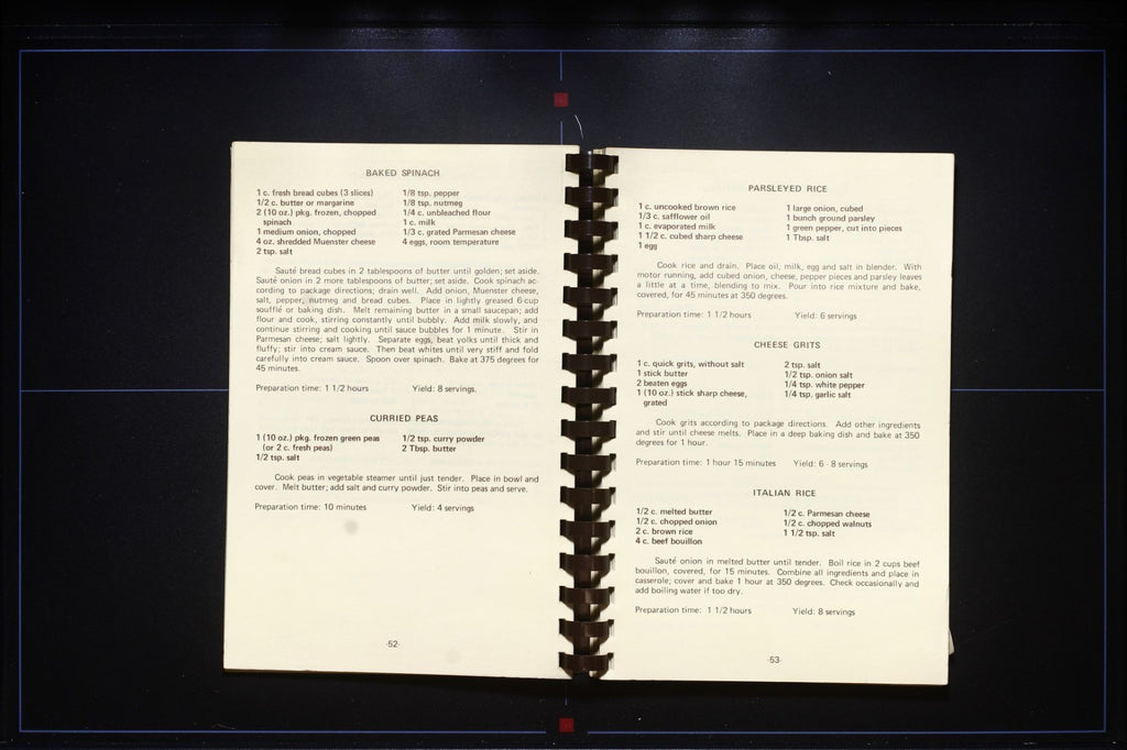 Feasting Naturally Cookbook - Pickard - Vintage Recipes