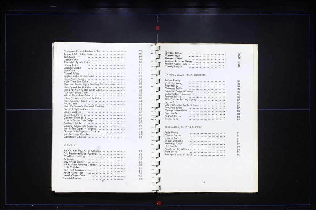 Senior Center Cookbook (1979) - Owensboro Daviess County Kentucky