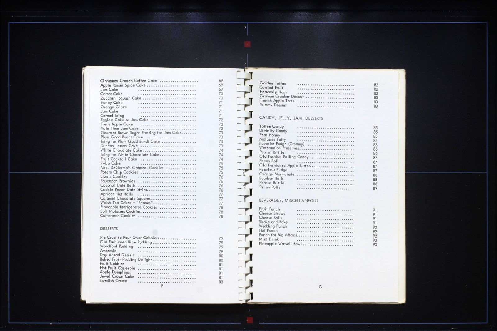 Senior Center Cookbook (1979) - Owensboro Daviess County Kentucky