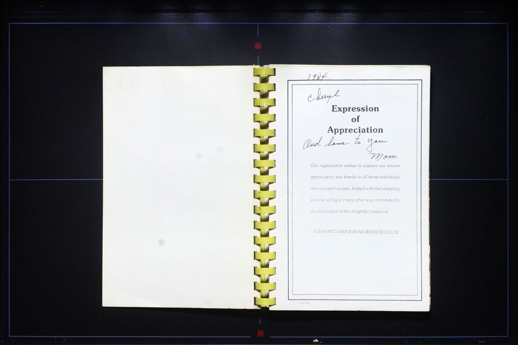 Pleasant Grove Band Booster (1985) - Texarkana, Arkansas - Vintage Cookbook