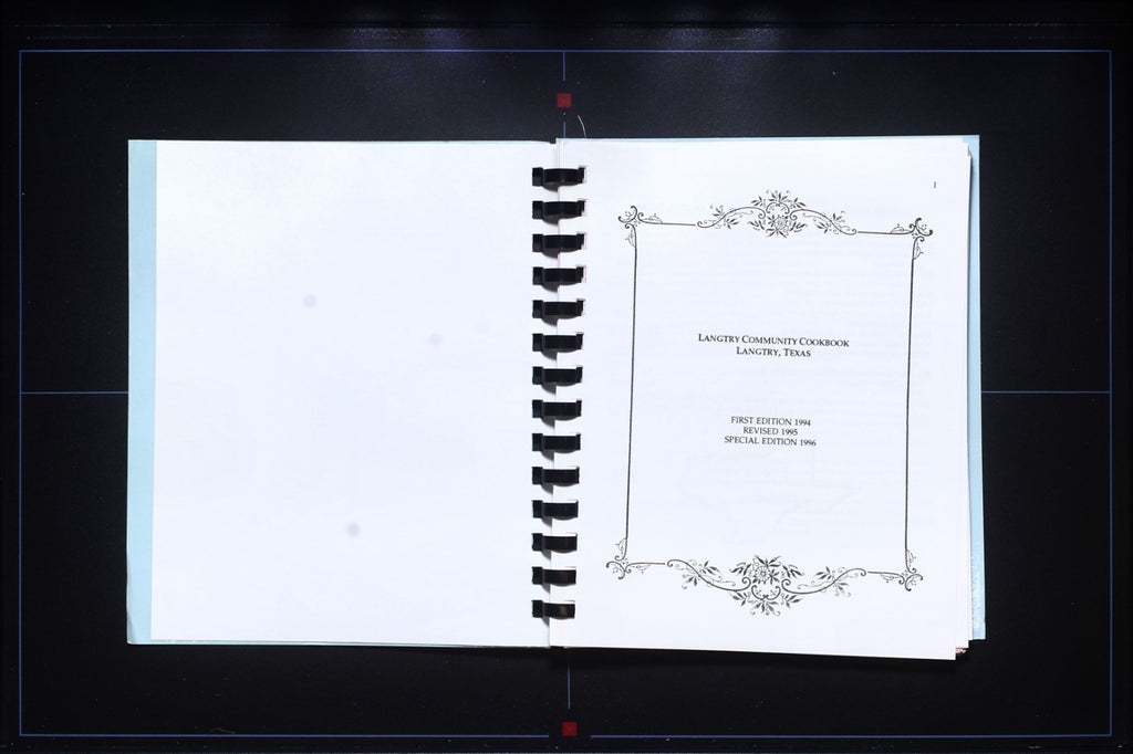 Langtry Community Cookbook (1996) - Texas Recipes 