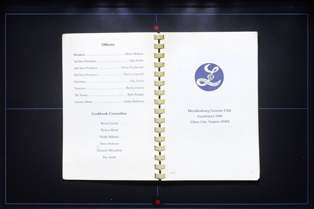 Recipes Old and New Cookbook (1995) - Lioness Club - Chase City, Virginia