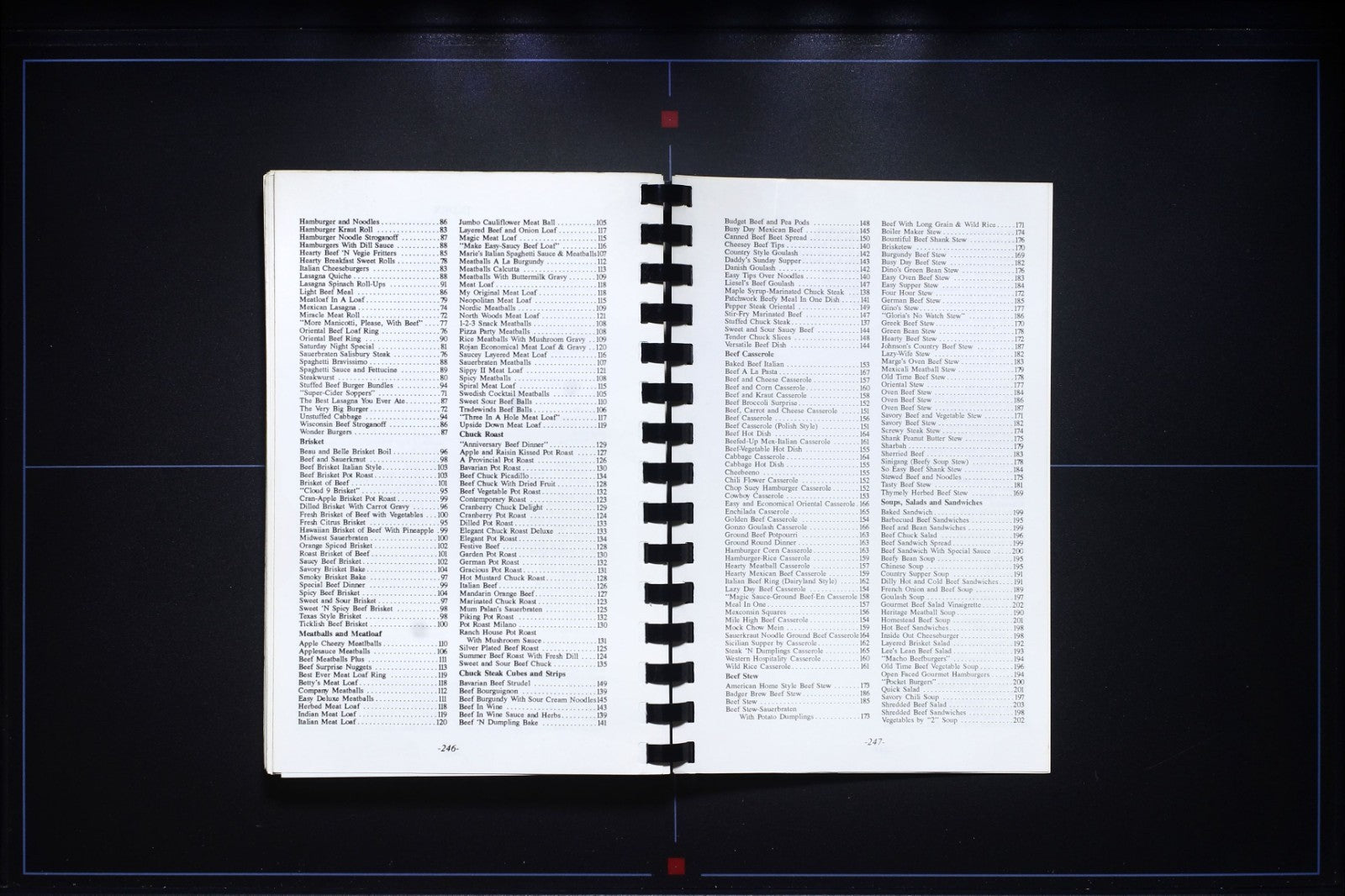 Wisconsin Beef Cook-Off Cookbook (1985) - Vintage Recipes - Meats