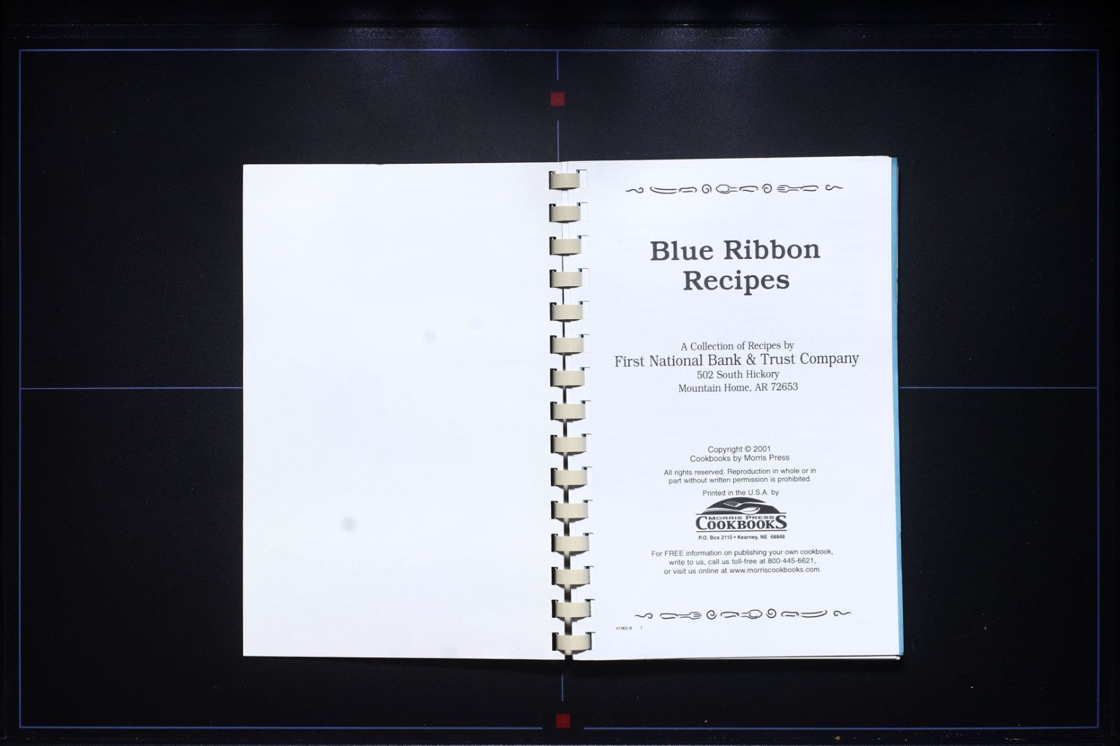 Blue Ribbon Recipes (2001) - Mountain Home, Arkansas - Vintage Cookbook