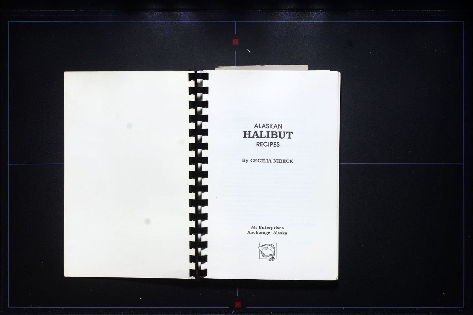 Alaskan Halibut Recipes (1989) - Anchorage, Alaska - Cookbook
