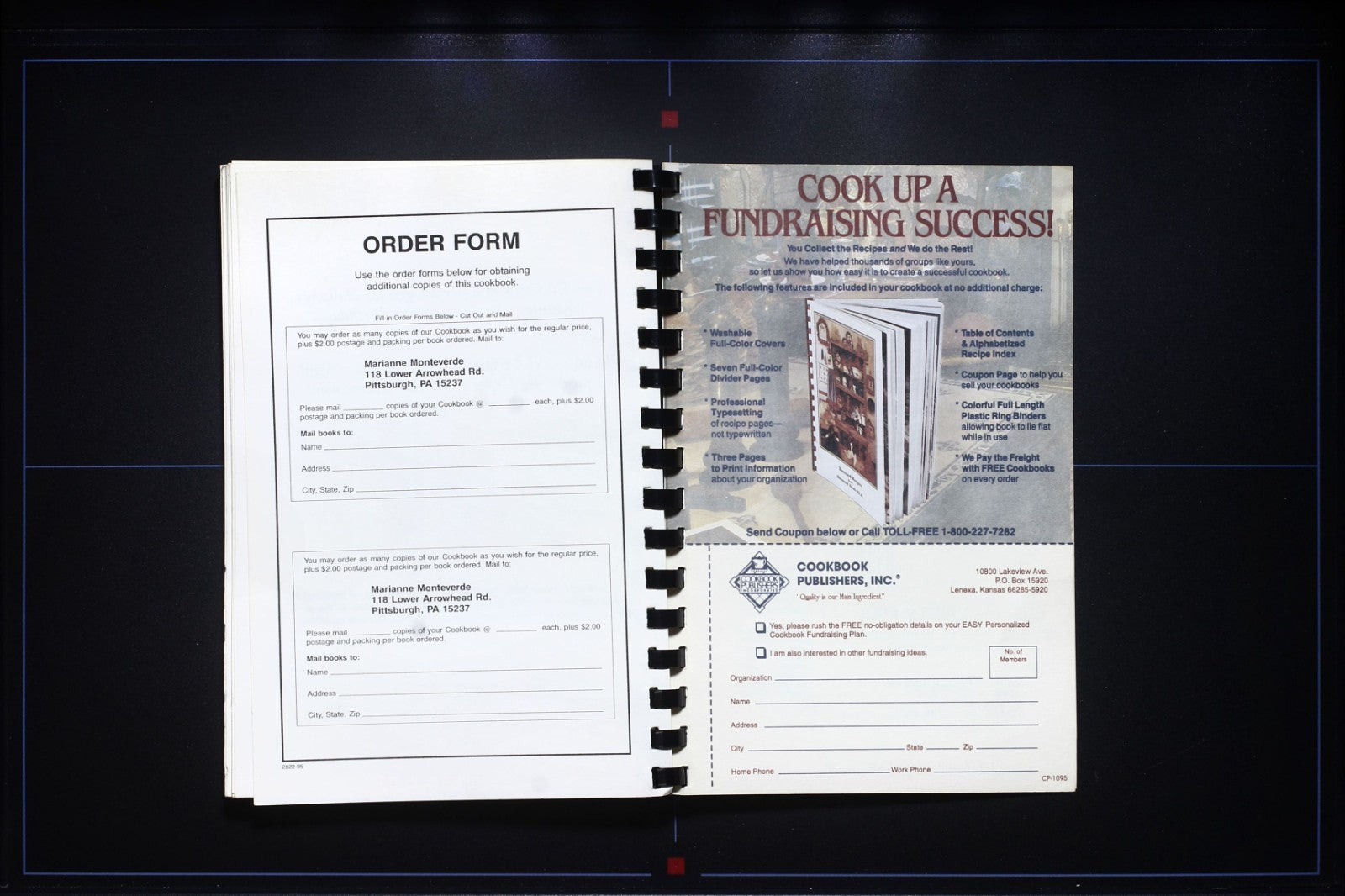 Yours, Mine, and Ours Cookbook (1996) - St. Teresa Guild - Pittsburgh, PA Recipe