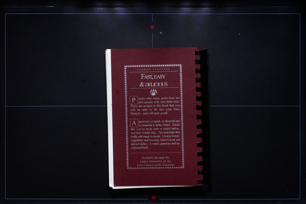 First Church of the Nazarene Cookbook - Oskaloosa, Iowa - Vintage Recipes