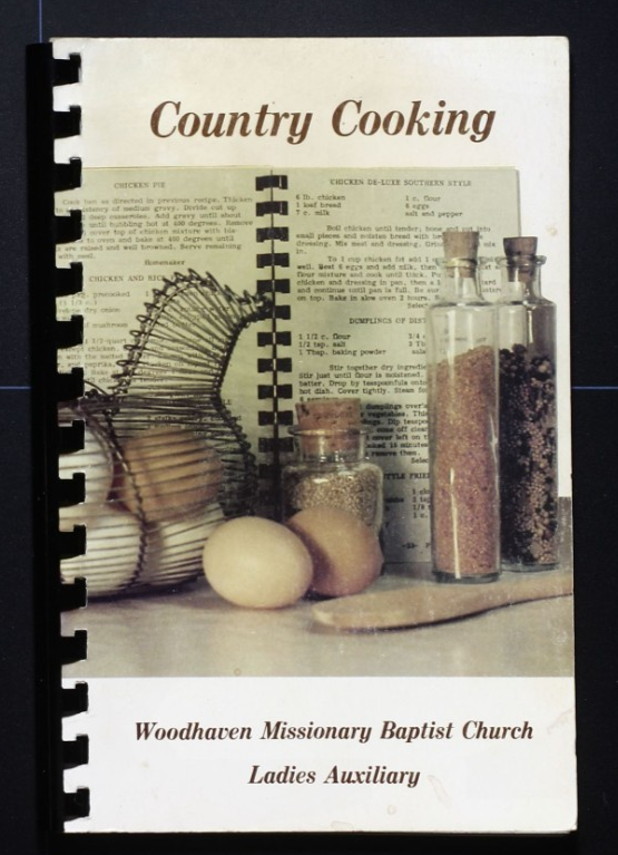 Woodhaven Missionary Baptist Church Cookbook (1984) - Little Rock (?) Arkansas
