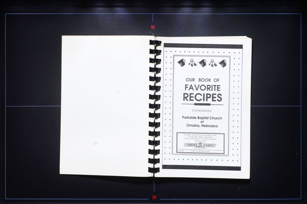 Our Daily Bread - Parkside Baptist Church - Omaha, NE (1995) Recipes Cookbook