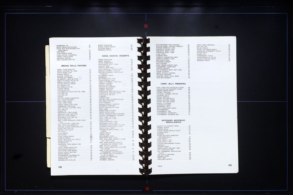 Rawdon Family Cookbook (1986) - Vintage Recipes - Erie, Kansas - Kay Dunning