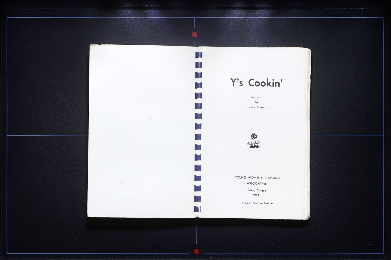Y's Cookin' (1953) - YWCA - Salem, Oregon - Vintage Recipes Cookbook