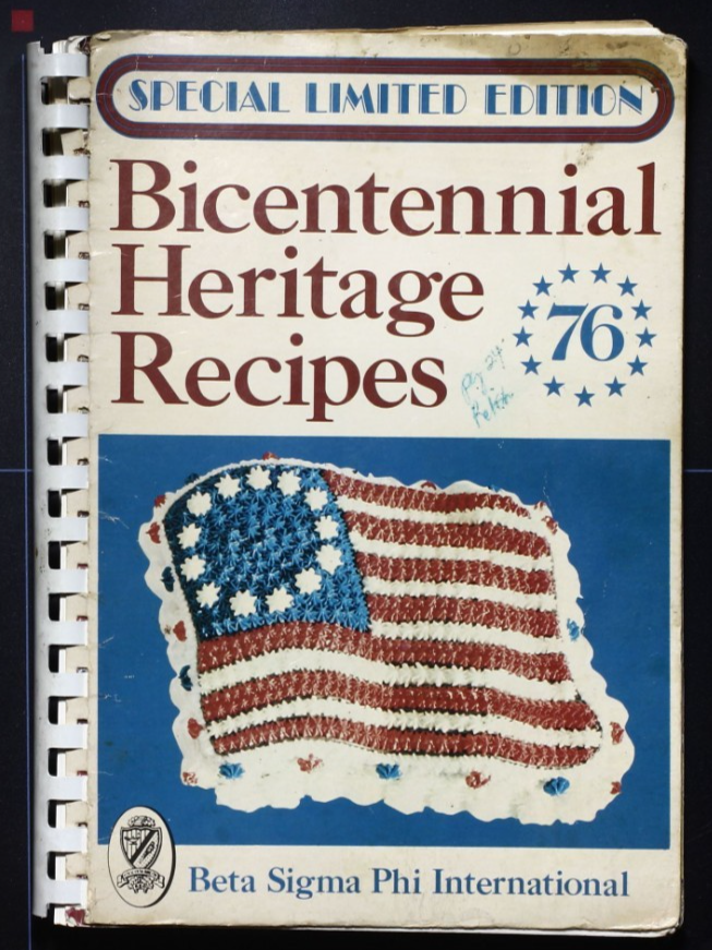 Bicentennial Heritage Recipes - Beta Sigma Phi Intl - Cookbook