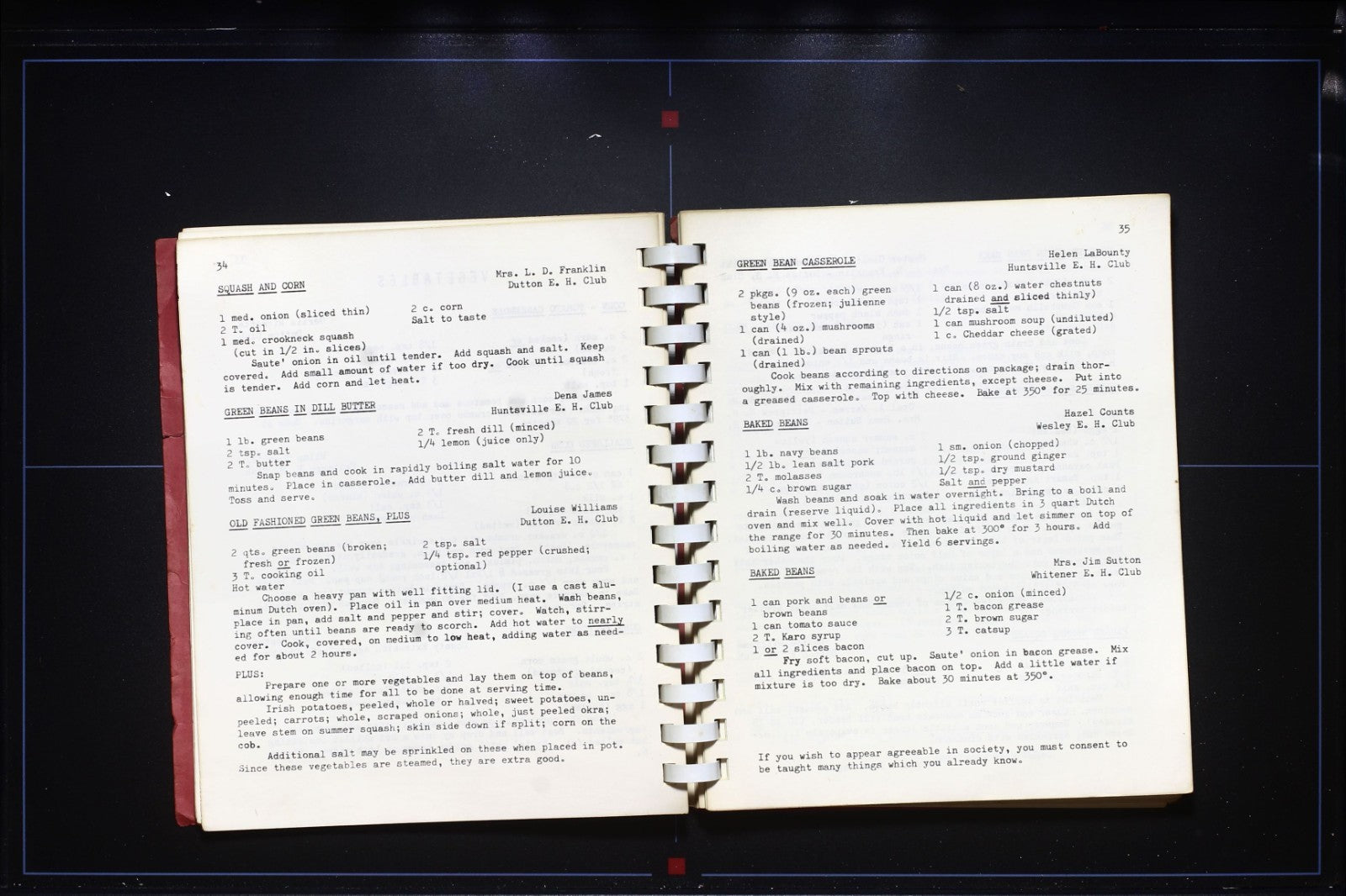 Madison County Extension Cookbook - Vintage Arkansas Recipes