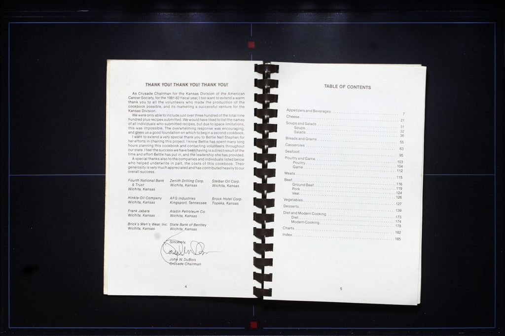 Great Cooks in the Breadbasket Cookbook - American Cancer Society Kansas Recipes