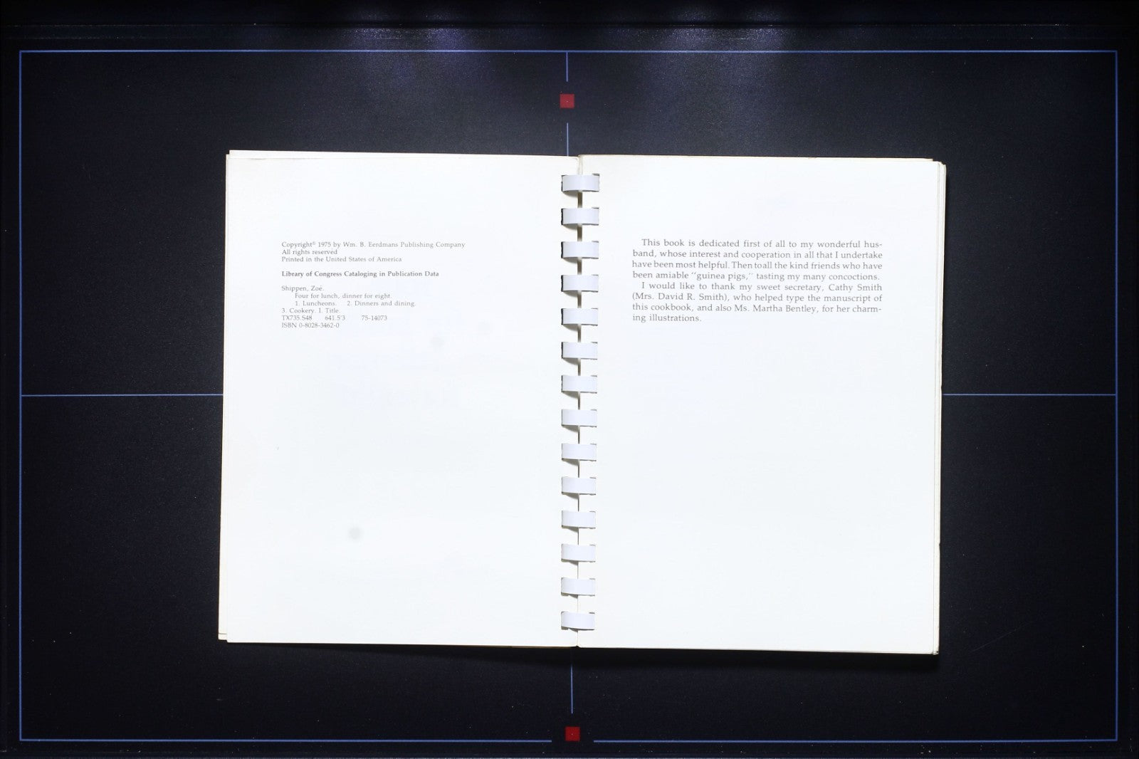 For for Lunch...Dinner for Eight - Zoe Shippen - 1975 Gourmet Cookbook