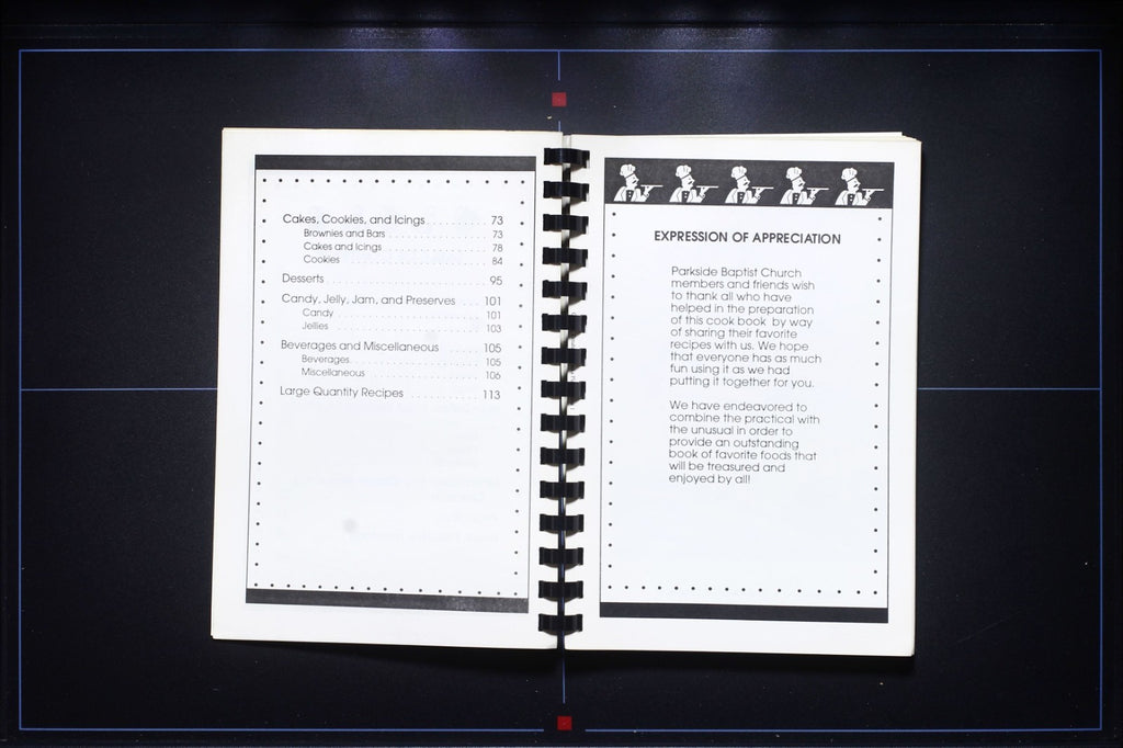 Our Daily Bread - Parkside Baptist Church - Omaha, NE (1995) Recipes Cookbook