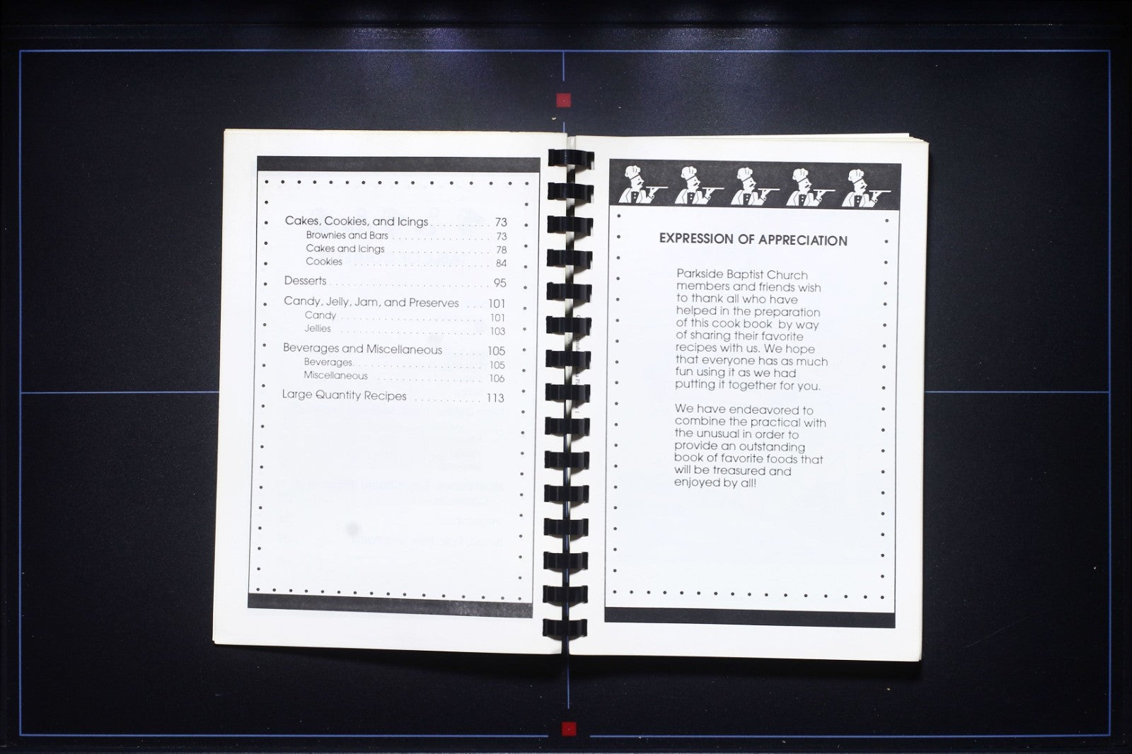 Our Daily Bread - Parkside Baptist Church - Omaha, NE (1995) Recipes Cookbook