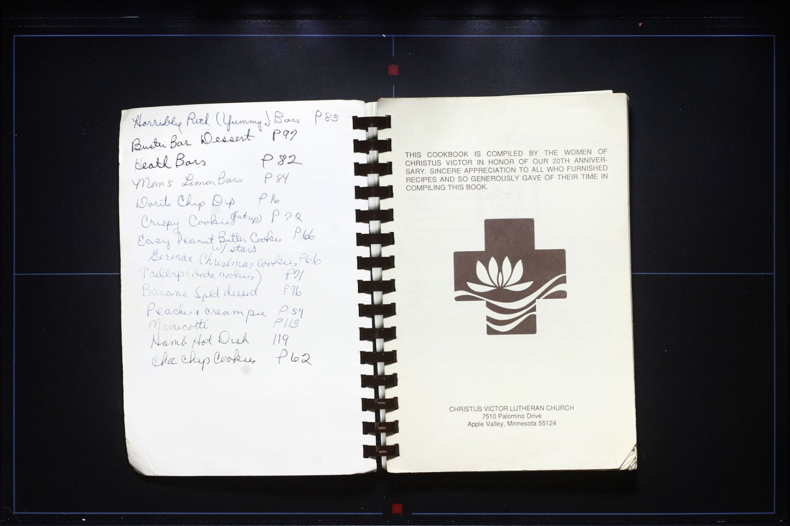 Christus Victor Lutheran Church Cookbook (1987) - Apple Valley, Minnesota