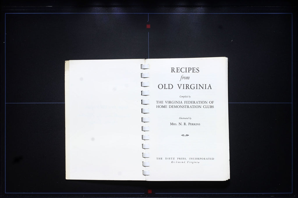 Recipes from Old Virginia Cookbook - Vintage Recipes
