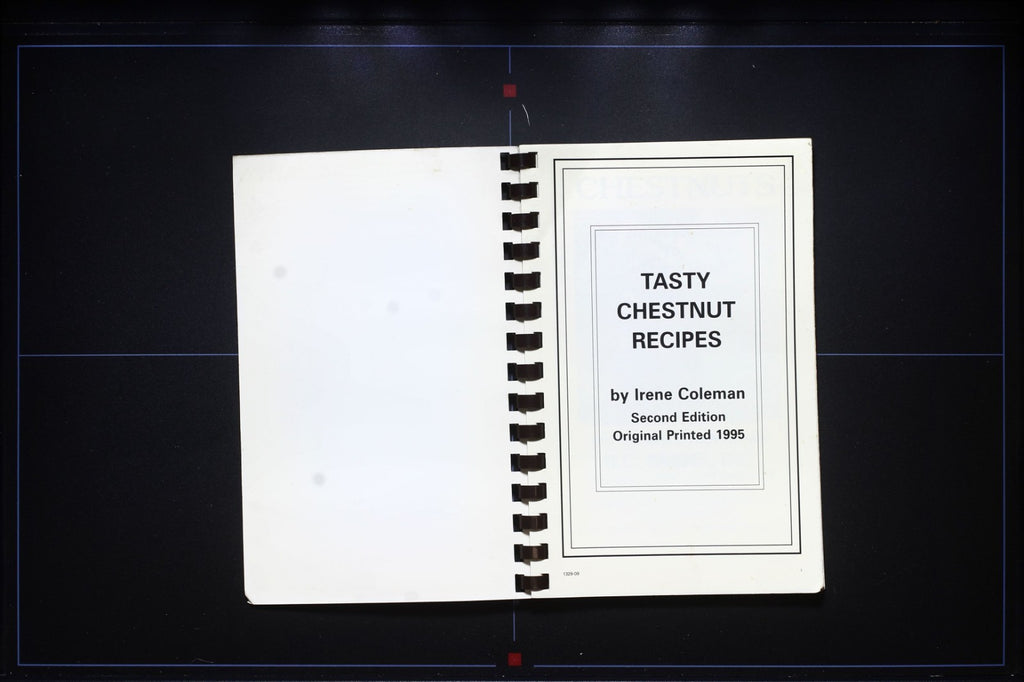 Tasty Chestnut Recipes (1995, 2nd Edition) - Coleman - Vintage Cookbook