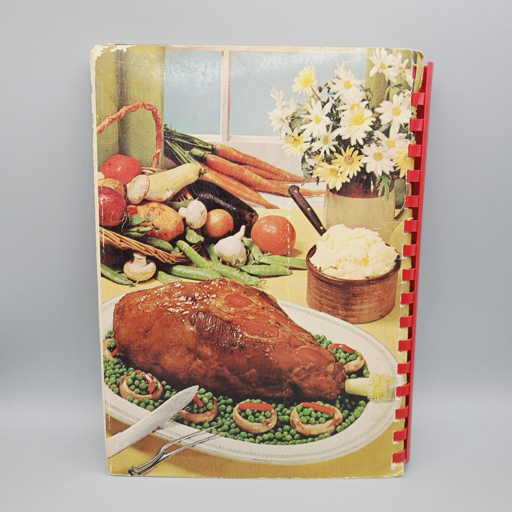 The Garden Club Cookbook Meats (1968) Montgomery Alabama - Vintage Spiral Bound