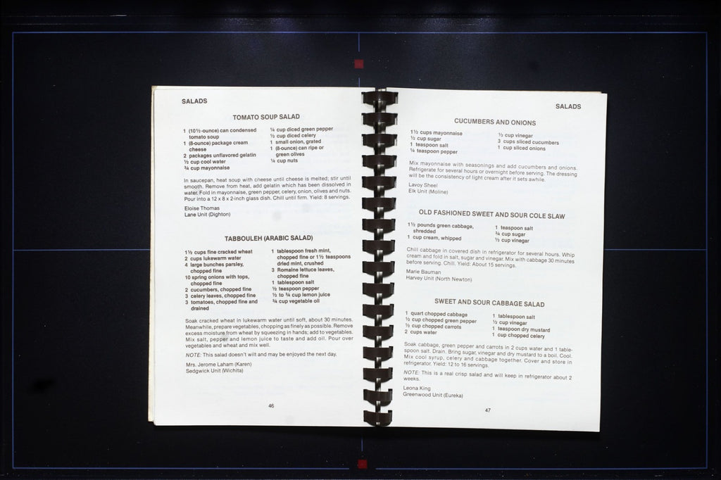 Great Cooks in the Breadbasket Cookbook - American Cancer Society Kansas Recipes